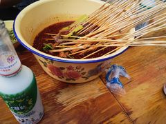-拈签一笑黄牛肉辣卤串串