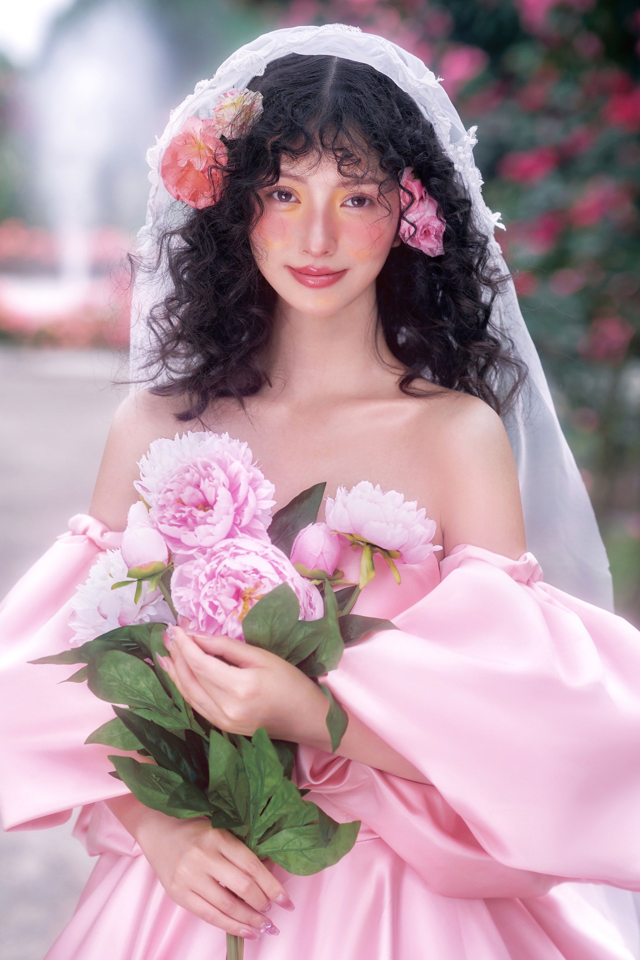 婚纱照top级妆面!细节哭了!