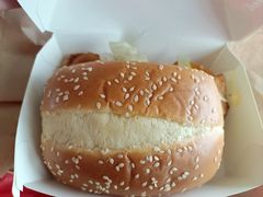 新奥尔良烤鸡腿堡-肯德基(虹桥机场T2北指廊精选外卖点店)