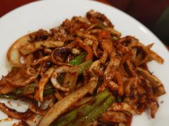 心管炒鱿鱼-老朴朝鲜风味(顾乡店)