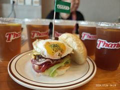 太阳蛋牛肉堡-Thanks美式餐厅(汉堡咖啡店)