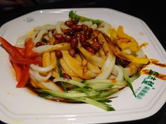 红油酸辣酿皮-清真盛志望麻酱酿皮·非遗老字号