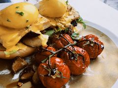 班尼迪克藜麦豆腐野蘑菇-The Rug Cafe(王府中环店)