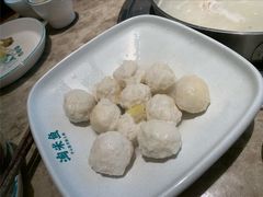手工鱼丸-淘米捞·米汤脆鲩鱼火锅(福田皇岗店)