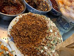 -清真马乐贝腊牛肉蛋黄菜夹馍(马蓉洒金桥店)