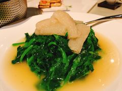 竹笙扒时蔬-皇朝会.经典传统粤菜(外滩店)