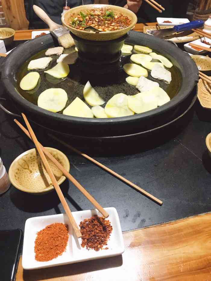 老弟兄活油烙锅-"自驾到贵州玩,到了毕节正好是饭点,想着吃.