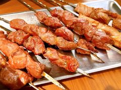 烤里脊肉串-波螺油子青岛本帮菜(银座店)