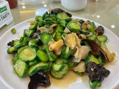 黄瓜炒海螺-北方饺子王·海肠捞饭·海鲜锅(山大店)