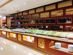 自助取餐区-长兴岛敦豪国际酒店-西餐自助餐厅