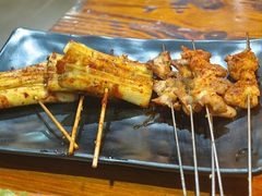 烤豆皮卷-丹东特色烤肉(学府路一部店)