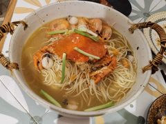 膏蟹拌面-十面欢腾·海鲜面·台式Bistro(长乐路店)