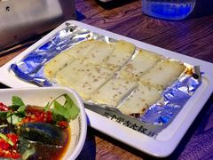 烤奶豆腐-三个蒙古大叔羊肉串(大宁店)