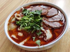 特色辣味刀削面-孟家刀削面