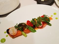 有机烟熏三文鱼沙拉-L'Arome芳芳法国餐厅(仙林金鹰店)