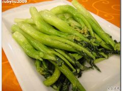 海富门美食城25-清炒芥兰特写-c-海富门·带鱼·淮扬菜·粤菜(甘家口店)
