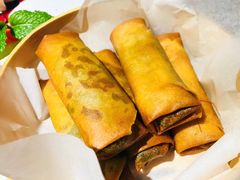 荠菜肉春卷-老头儿油爆虾·知味杭州(爱琴海购物中心)