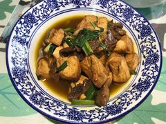 蕈油豆腐-得意楼蒸菜馆