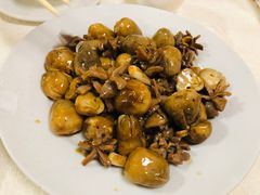 鲜菇炒鸡肾-醉贤居