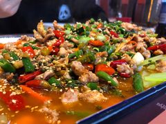 仔姜尖椒兔-兔槽江湖菜·重庆璧山兔(水围店)