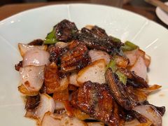 洋葱炒鳝片-南园民国茶楼餐厅·常州菜(北大街店)