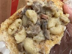 意面芝士汁汁厚作牛肉汉堡-肯德基(汇腾店)