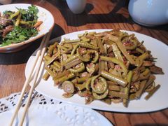 炒蕨菜-金苑酒家·客家菜·广东老字号(万象店)