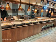 自助取餐区-环球约客烤涮自助(铜锣湾店)