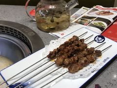 烤羊肉串-羊来顺冰煮鲜羊铁锅烀羊肉(八卦岭店)