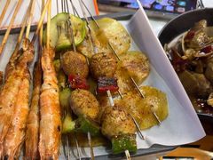 -宝记烧烤·碳锅羊肉·羊蝎子火锅·夜食社(文体路创始店)