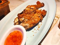 绿茶葱香烤鸡-绿茶餐厅(乐峰广场店)