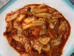 辣白菜炒五花肉-屋里家延边朝鲜族冷面(梅林3店)