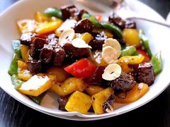 澳洲雪花牛肉炒彩椒-广州柏悦酒店·悦景轩·粤菜餐厅