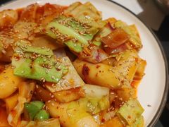 鱼饼炒年糕-博欧姆新派韩国料理·炸鸡(艾尚店)