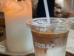 秋桃燕麦冰拿铁-BOBAC
