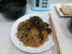 雪菜肉丝拌面-大董锅贴(崇安寺店)