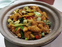 腊八蒜炒肥肠-惠丰堂饭庄·烤鸭·京味菜(西北旺·唐家岭店)