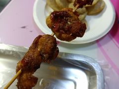 -老红桥炸灌肠牛肚锅烧烤(定福庄店)