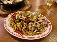 豉椒鲜鱿-乾坤饭店