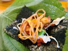 海苔-红辣椒八爪鱼特色韩国料理