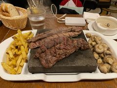 牛腹裙扒+羔羊柳双拼-Entrecôte 法国牛扒馆(保利·时光里店)