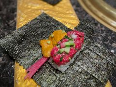 海胆生牛肉手卷-老乾杯和牛烧肉(王府中环店)