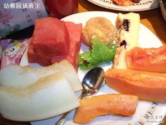 水果，很甜很好吃！-松子料理(白家庄店)