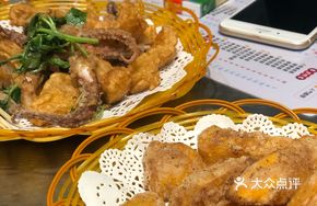 Squid and Chicken Cartilage Stir-fry