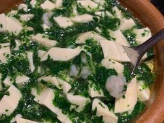 芥菜虾仁嫩豆腐-兰溪小馆(东直门簋街店)