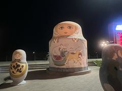 -布尔津河堤夜市