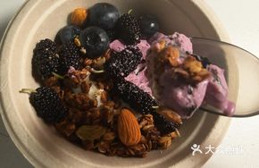 Strawberry and Blackberry Greek Yogurt