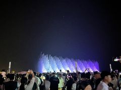 -大连星海广场音乐喷泉