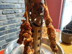 菠萝碳烤鸡腿-斗鸡饭场伙(新南门店)