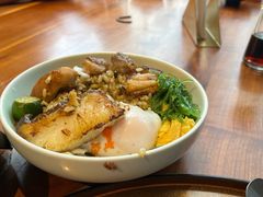 鳕鱼拼鸡扒饭定食-Mr.Fish鱼鲜生海鲜放题(高德置地冬广场店)